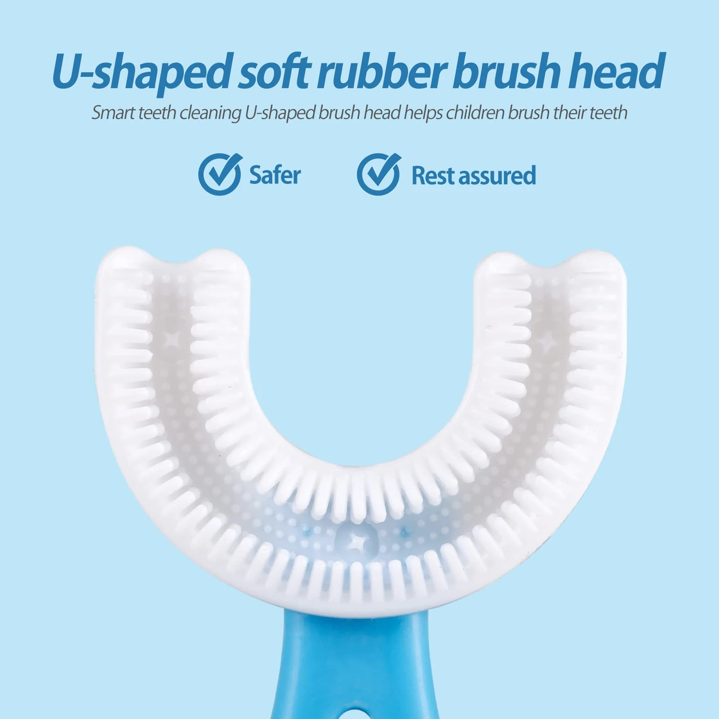 360 Degree U-Shaped Baby Toothbrush Children Child Toothbrush