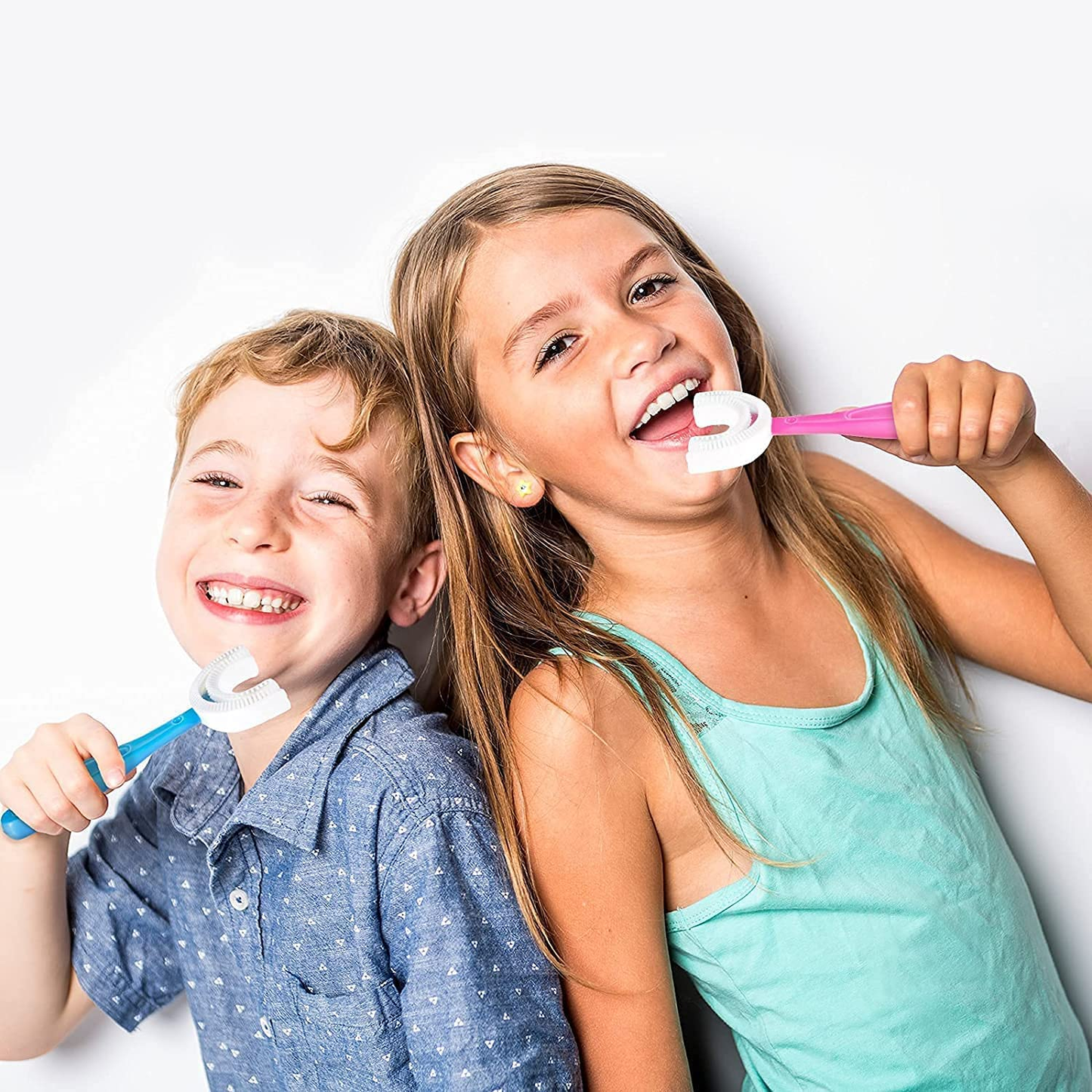 360 Degree U-Shaped Baby Toothbrush Children Child Toothbrush