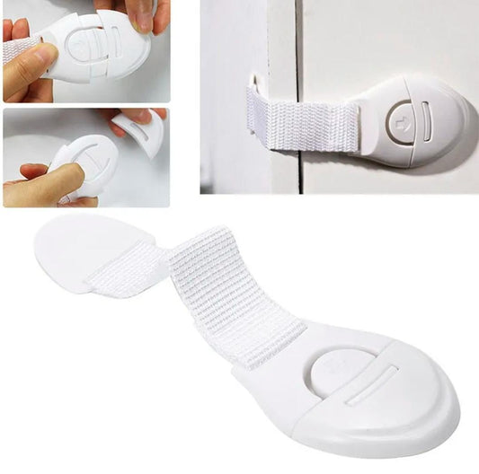 (Pack Of 5) Baby Safety Cabinet Lock, Baby Proofing Drawer Locks