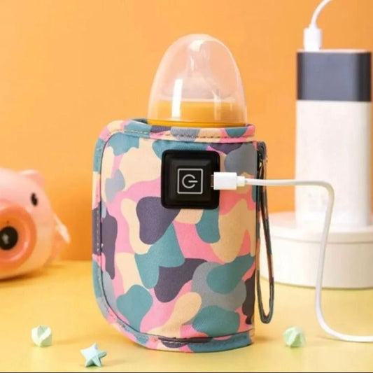 Portable USB Baby Bottle Warmer – Travel and Home Use (Without Feeder)