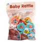 3PCS Rattle Suction Baby Toys Set Fun Sensory Teether Toys For Infants And Toddlers
