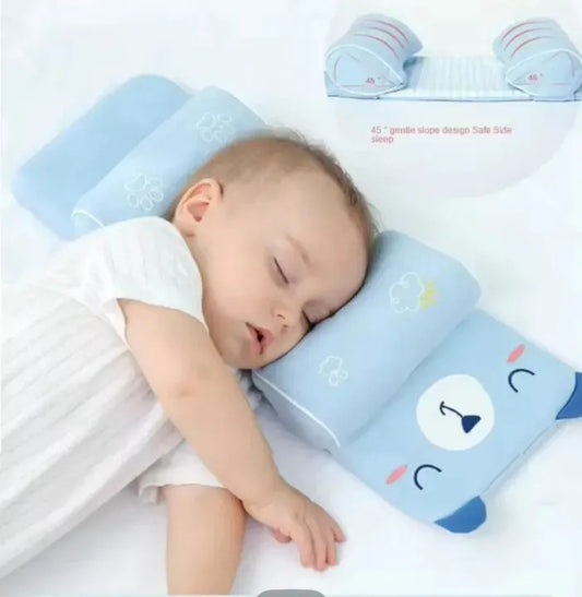 Adjustable Baby Sleeping Support Pillow Anti Roll Cushion And Neck Protection