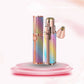 USB Rechargeable 2in1 Flawless Eyebrow & Upper Lips Trimmer For Women