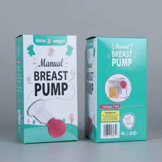 Manual Breast Pump – Portable Hand Breast Milk Extractor