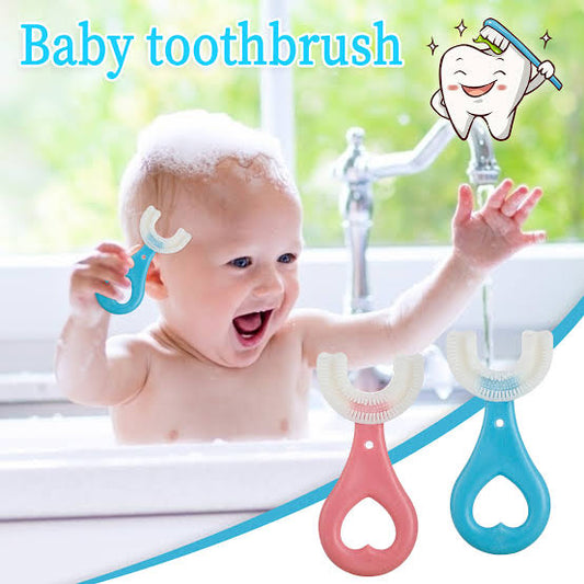 360 Degree U-Shaped Baby Toothbrush Children Child Toothbrush